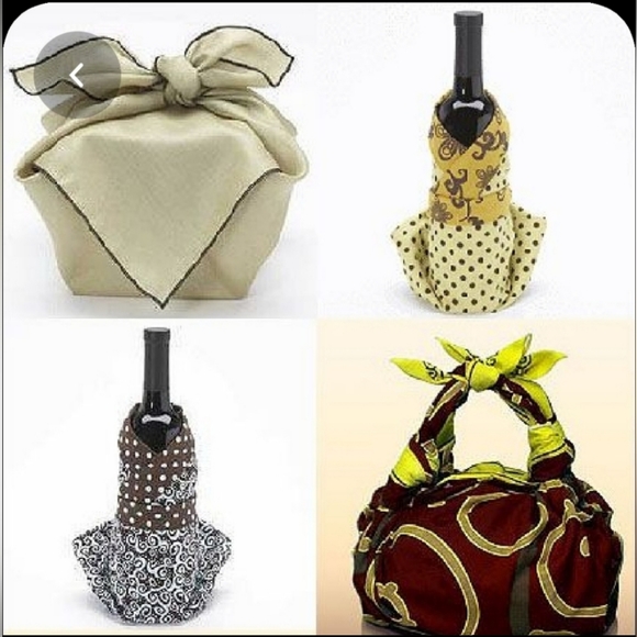 Bill Haire Vintage Orange & Green Art Deco Square Scarf  25"x 25" - Picture 7 of 8